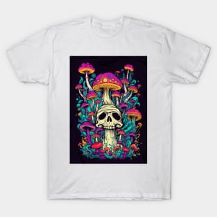 Psychedelic World Sketches Magic Shroom T-Shirt